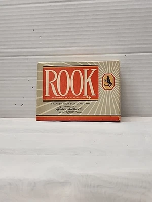 Vintage ROOK Card Game 1955 Complete Original with Instructions:  Red back - Image 1 of 3