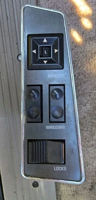 OEM 1988-1993 Oldsmobile Cutlass Supreme 2 Door Driver Left  Window Switch Power - Image 1 of 4