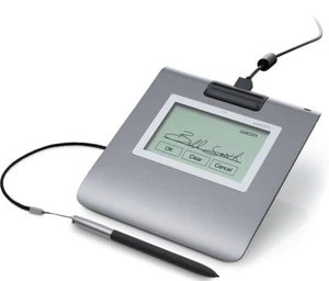 WACOM SIGNATURE PAD STU-530 USB PEN HOLDER SIGNATURE STYLUS STU-530/G - Zdjęcie 1 z 2