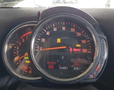 Cooper Countryman OE 2018-2020 velocímetro calibre clúster 104 k millas mini Foto 1 de 4