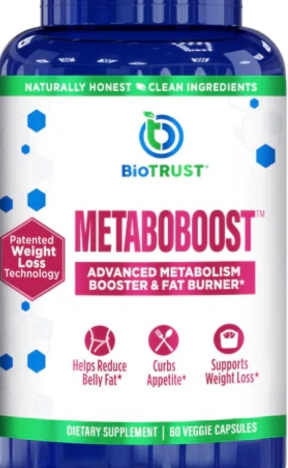METABOBOOST QUEMA GRASA Suplemento Control del Apetito, Aumentar el Metabolismo, Quemar Grasa! Foto 1 de 1