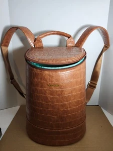 CORKCICLE EOLA CARAMEL CROC COOLER BACKPACK - Picture 1 of 10