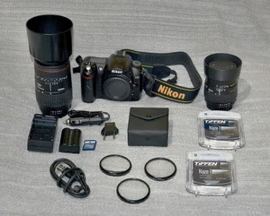 Nikon D50 Camera Bundle – 2 Great Sigma Lenses ONLY 2,654 Shutter Activations!! - Picture 1 of 10