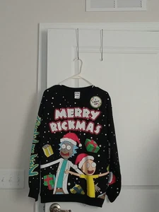 Rick And Morty Ugly Pullover Gr. S mit Lichtern Damen  - Bild 1 von 7