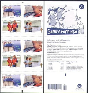 Sweden 2007 Fishing/Angling/Sports/Leisure/Nature/Fish 10v bklt (n34297) - Picture 1 of 1