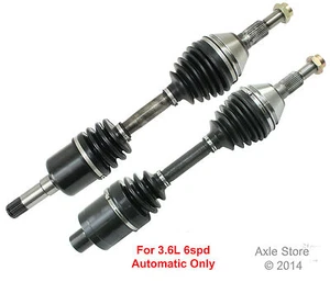 2 ejes delanteros CV se ajustan 2007-2009 Aura, G6, 2010-2008 Malibú con 3,6 L 6 velocidades automático - Imagen 1 de 4