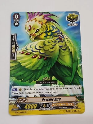 Cardfight!! Vanguard Psychic Bird BT02/068EN C CFV NM - Image 1 of 2