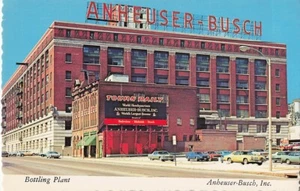 x3 Anheuser-Busch Postcards Clydesdales Bottling Factory - Picture 1 of 6