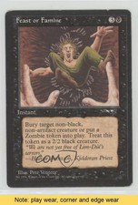 1996 Magic: The Gathering - Alliances Feast or Famine #FEFA.2 READ 00eu