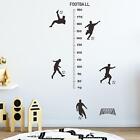 Kids Growth Height Chart Wallpapers Football Sports Themed for Doors