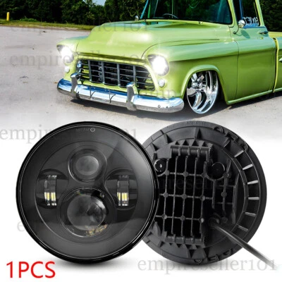 Faro LED redondo de 7 pulgadas haz alto-bajo para camioneta Chevrolet 1942-57 Bel Air 1953-57 Foto 1 de 4