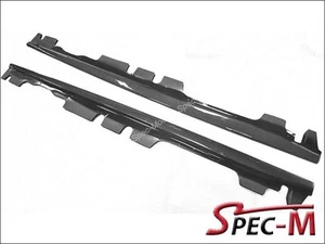 Extensión de fibra de carbono CF faldones laterales divisor labio adicional para BMW E92 E93 M3 - Imagen 1 de 3