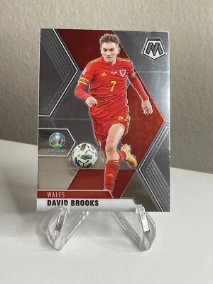 David Brooks 2021 Panini Mosaic UEFA EURO 2020 Soccer #195 Wales   - Image 1 of 2