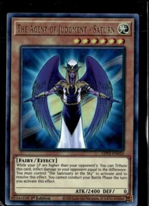 Yugioh Saturn 1st Edition Ghosts From the past 2nd Haunting Holo LP - Picture 1 of 2