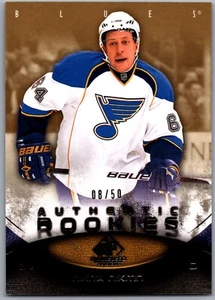 10-11 SP GAME USED ROOKIE GOLD - NIKITA NIKITIN RC /50 #109 ST. LOUIS BLUES - Picture 1 of 2