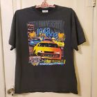 Nascar 50th Anniversary Black Double Sided Graphics Vintage T Shirt 1998 Size XL