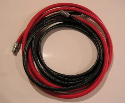 BEDFORD / BINKS BINKS , CONTITECH 15'. LOW PRESSURE HVLP 1/4" PAINT 5/16"AIR HOSE ASSY