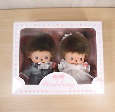 Monchhichi Bebichhichi Wedding Doll Set Sekiguchi Plush Doll Stuffed Toy Japan
