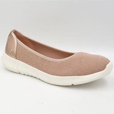 Karen Scott Women Sporty Ballet Flats Kaseena Size US 10M Blush Pink Mesh - Image 1 of 4