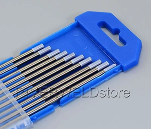 3.2mm x 150mm 0.8% Zirconiated TIG Tungsten Electrodes WZ8 White Pack of 10 - Picture 1 of 6