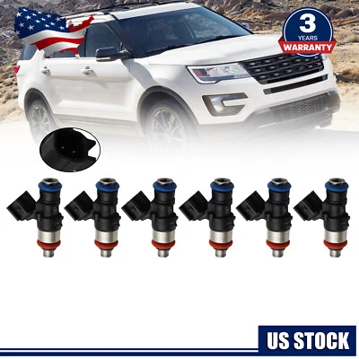 6x Inyectores de combustible para Ford Explorer Taurus Edge Flex 2011-2017 3,5 L 0280158191 Foto 1 de 4