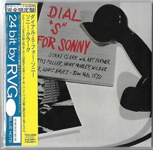 Sonny Clark ‎– Tarcza "S" do Sonny LE BN JAPONIA MINI LP CD TOCJ-9063 Hank Mobley