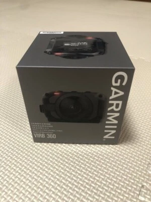 GARMIN VIRB 360 Action Camera Camcorder *USED* Japan free shipping black w/box - Image 1 of 3