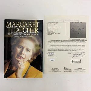 Margaret Thatcher The Collected Speeches (Hardcover UK 1st Edition) Signed COA - Picture 1 of 12