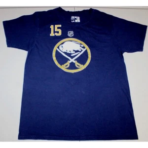 NHL Buffalo Sabres Jack Eichel #15 T-Shirt Youth Large Adidas The Go-To Tee - Bild 1 von 2