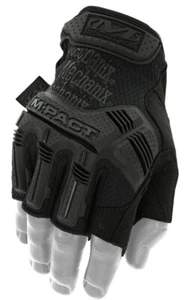 Mechanix Wear M-Pact Fingerless Size L Impact Resistant Gloves Black #MFL-55 - Picture 1 of 6