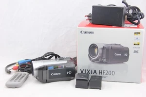 Canon Vixia HF200 Camcorder w/ Accessories. Very Good Condition - Picture 1 of 9