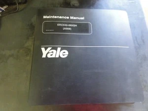 Yale ERC040-065GH Forklift Maintenance Manual (A908) 524201427 - Picture 1 of 11