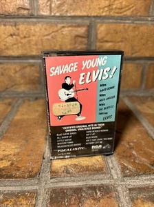 SAVAGE YOUNG ELVIS! ✅ Cassette Radio Shack Exclusive Elvis Presley Realistic RCA - Picture 1 of 9