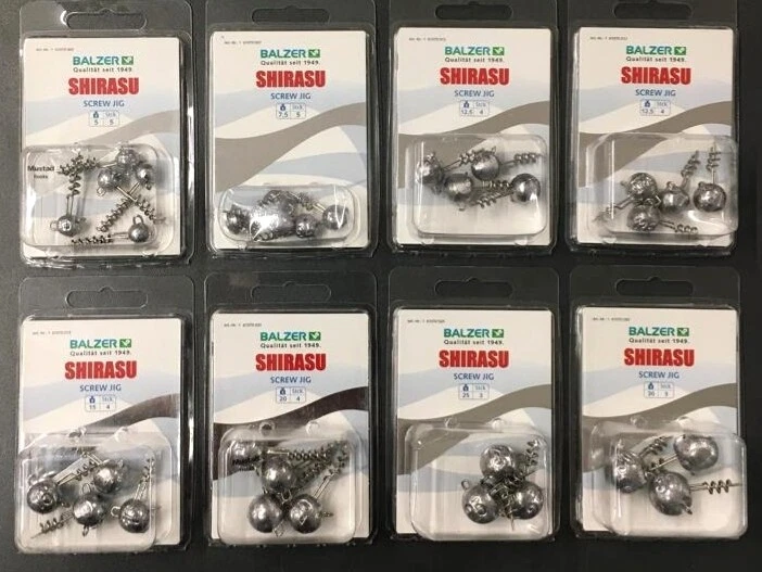 Balzer Screw Jig Jighead Jigkopf Schraub Kopf 5g 7,5g 10g 12,5g 15g 20g 25g 30g - Bild 1 von 1