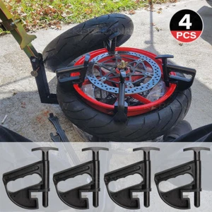 4pc Car Tyre Changing Changer Bead Clamp Drop Center Tool Wheel Rim Clamp Tools - Picture 1 of 15