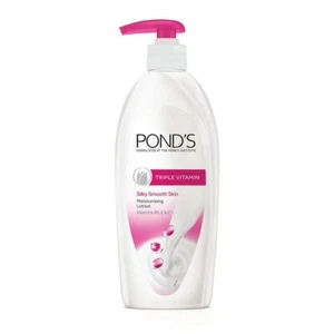 POND'S Men's Women's Silky, Smooth Skin Triple Vitamin Moisturizing Body 600ml - Picture 1 of 5