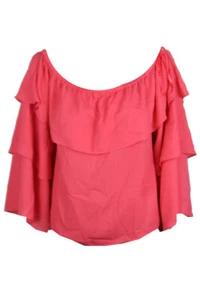 Inc International Concepts Petite Coral Tiered Off-The-Shoulder Polished PM - Picture 1 of 3