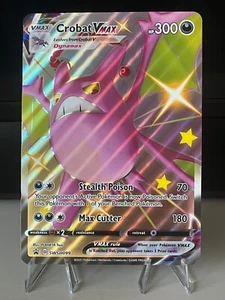 Pokemon TCG Shiny Crobat VMAX SWSH099 Jumbo Card - NM - Picture 1 of 2