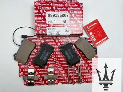 MASERATI GHIBLI QUATTROPORTE REAR BRAKE PADS WITH SENSORS 980156007 Foto 1 de 4