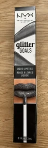 Brand New & Sealed NYX Glitter Goals Lipstick Shade -A#08 ALIENATED - Picture 1 of 5