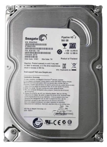 HARD DISK DISCO RIGIDO SEAGATE ST3500312CS Pipeline 500GB SATA II 7200RPM 3,5 - Foto 1 di 1