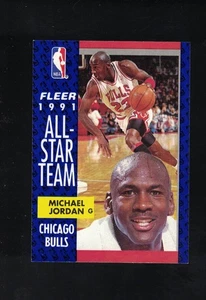 1991/92Fleer Basketball Michael Jordan All-Star #211 *BULLS* HOF - Picture 1 of 2