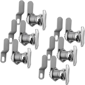 1" Daumenbetätigtes Offset-Nockenschloss, Wohnmobil-Fachriegel, nicht verriegelnde Daumendrehung, - Bild 1 von 12