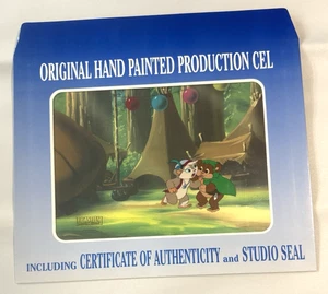 STAR WARS EWOKS Original handbemalte Produktion Cel WICKET W WARRICK & LATARA - Bild 1 von 7