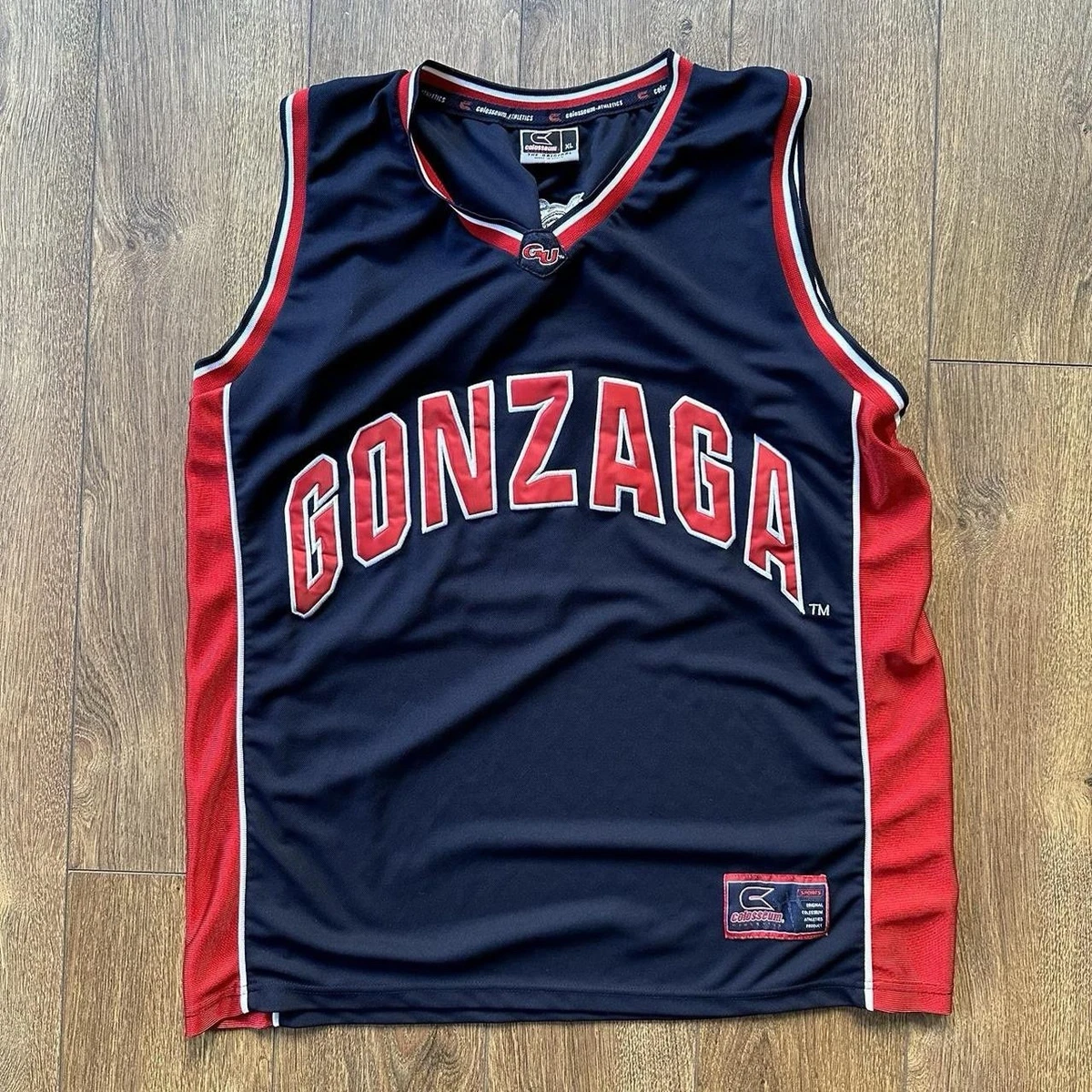 #1 ゴンザガブルドッグス 軽量 バスケ ジャージー　紺 ２XL　【4908】 1 ゴンザガブルドッグス 軽量 バスケ ジャージー 紺 2XL 【4908