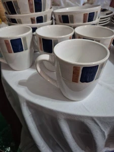 4 Pfaltzgraff Everyday/Riviera Tassen/4,25" x 3,5"/Top Zustand - Bild 1 von 4