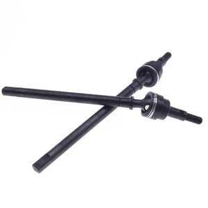 2X Front CVD Drive Shaft Axle Black For 1-10 RGT 86100 86110 FTX5579 Outback - Picture 1 of 5
