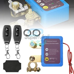 Remote Battery Disconnect Switch 12V 240A Battery Kill Switch for Auto RV ATV - Bild 1 von 24