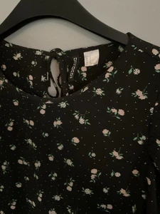 H & M Cute Flower Dress Size M (eu) - Picture 1 of 4
