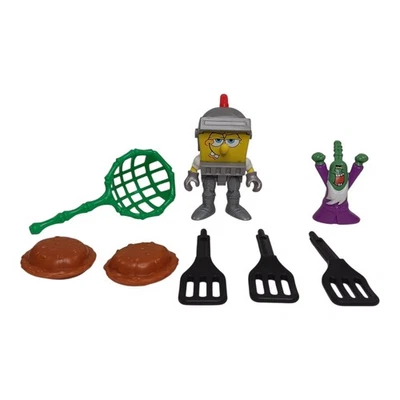 Imaginext Krusty Krab Castillo Figuras de Repuesto Accesorios Bob Esponja Plancton Foto 1 de 2